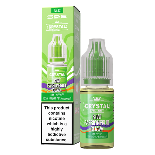 Kiwi Passionfruit Guava Nic Salt by SKE Crystal 10ml 10mg