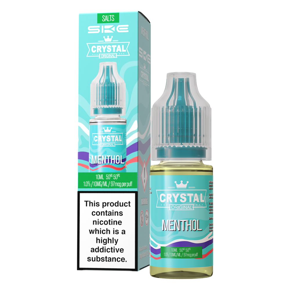 Menthol Nic Salt by SKE Crystal 10ml 10mg