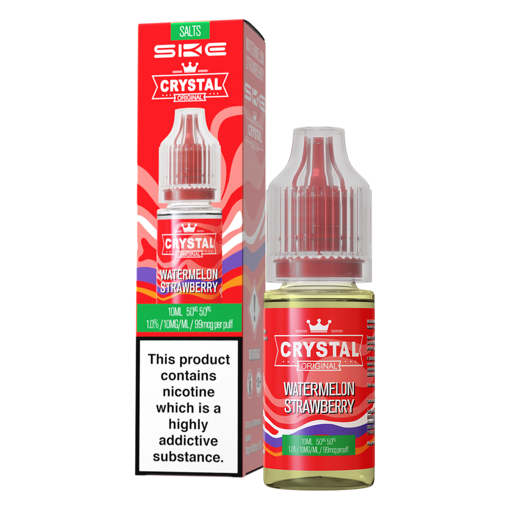 Watermelon Strawberry Nic Salt by SKE Crystal 10ml 10mg