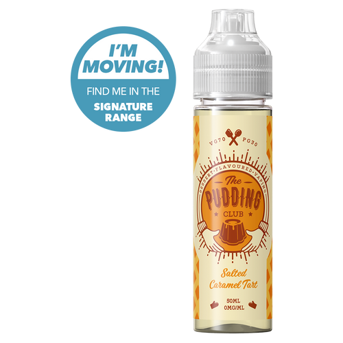 The Pudding Club Salted Caramel Tart Short Fill - 50ml