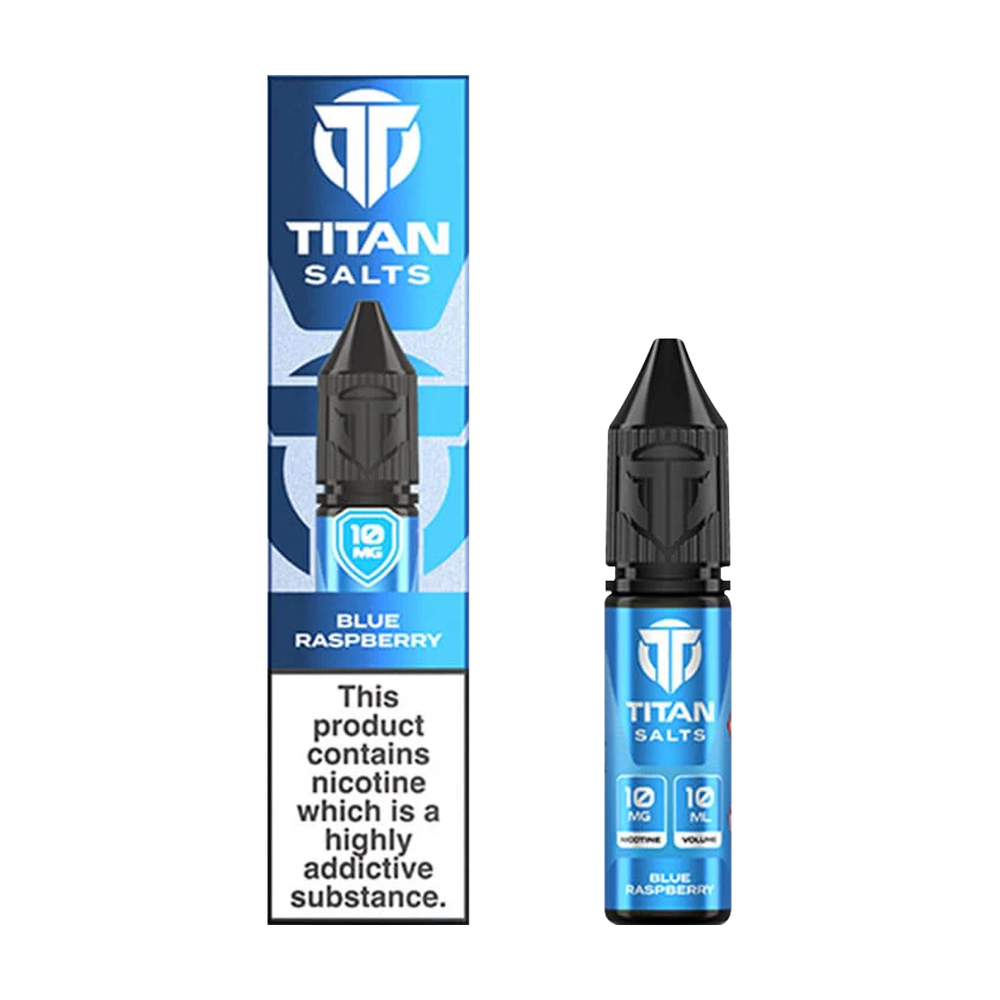 titan nic salts 10ml blue raspberry