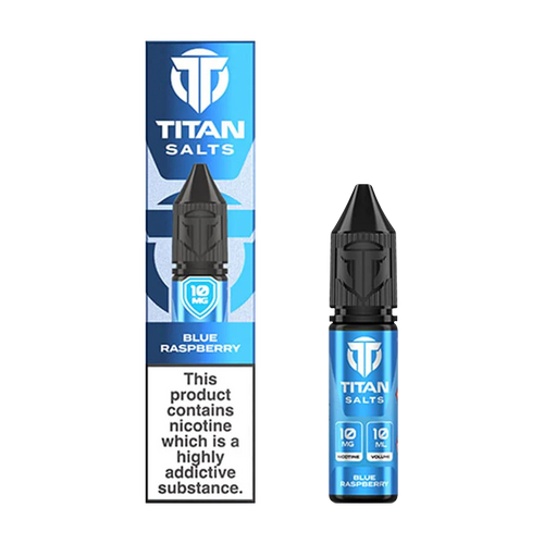 titan nic salts 10ml blue raspberry