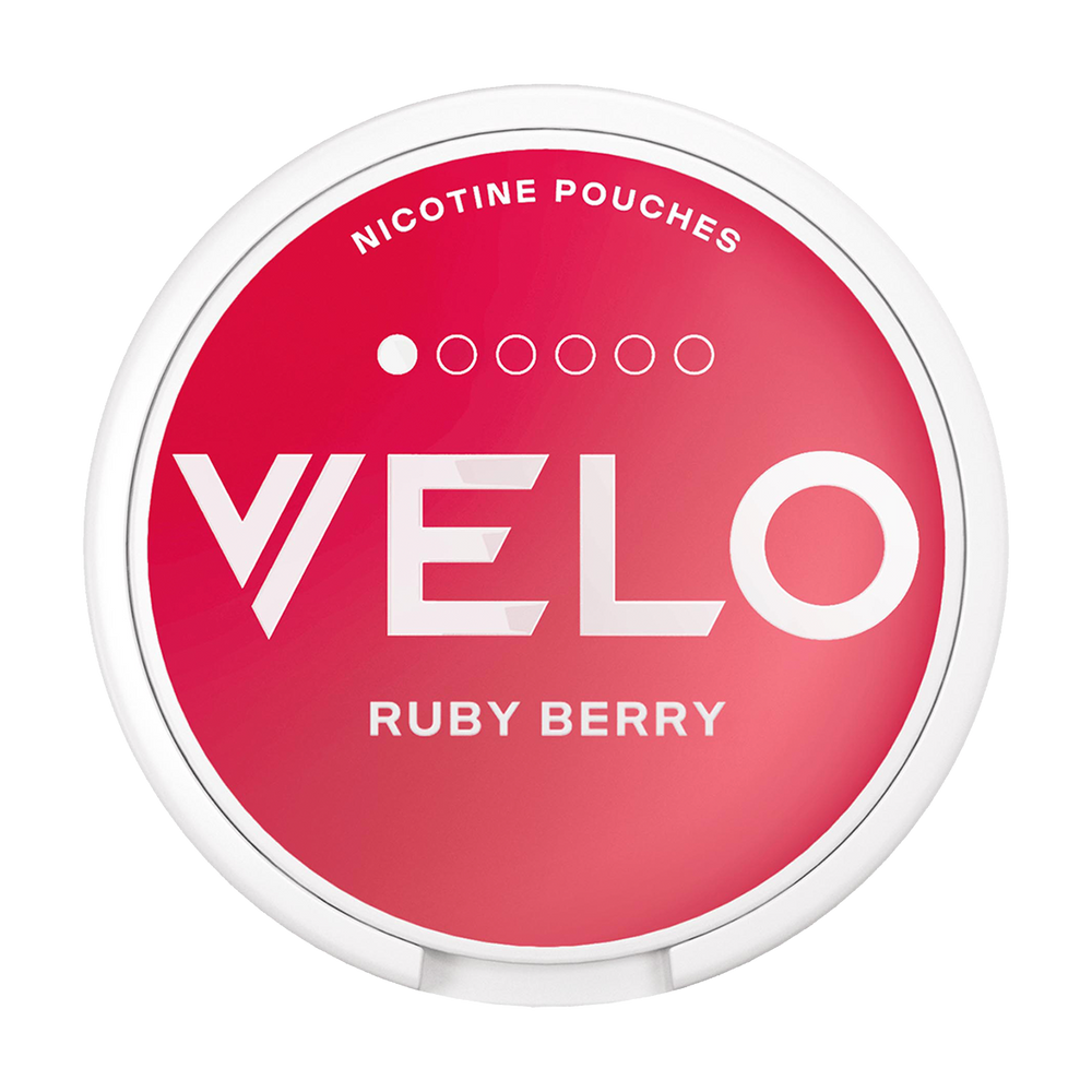 Ruby Berry Velo Mini Nicotine Pouches 4mg