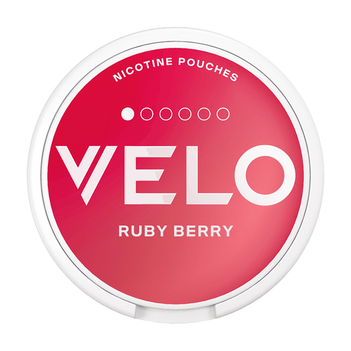 Ruby Berry Velo Mini Nicotine Pouches 4mg