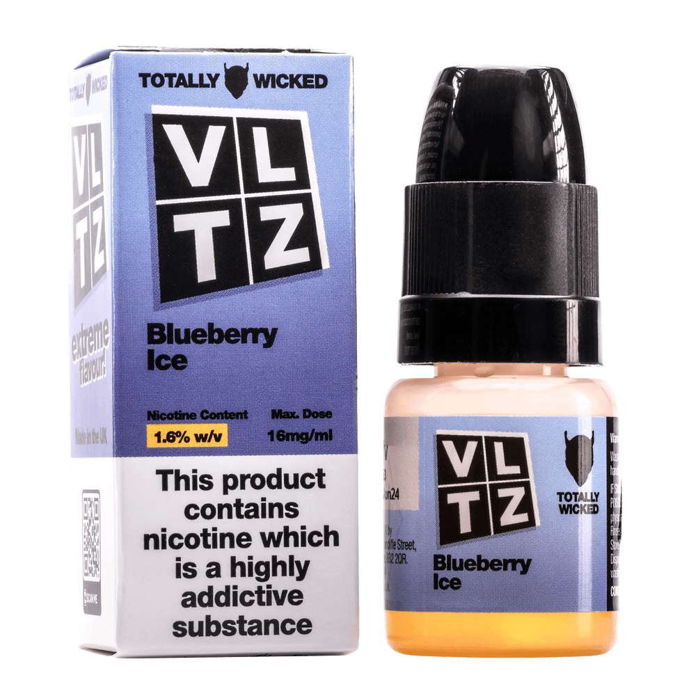 vltz eliquid blueberry ice nic salt vltz