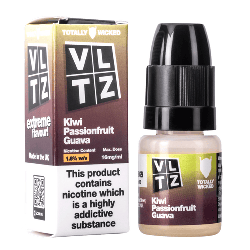 vltz eliquid kiwi passionfruit guava nic salt vltz