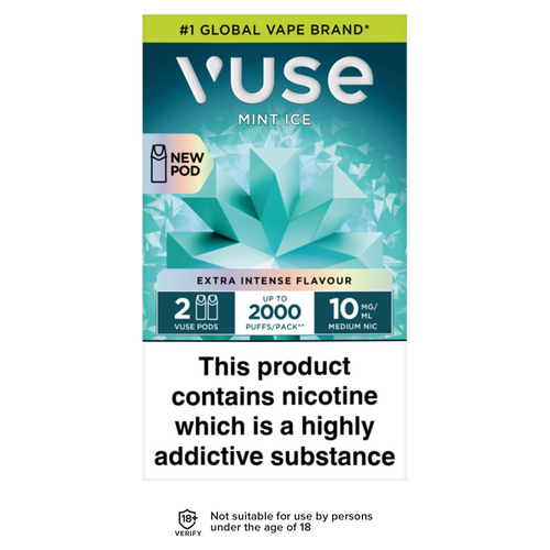 Mint Ice Vuse Pro Pods 10mg