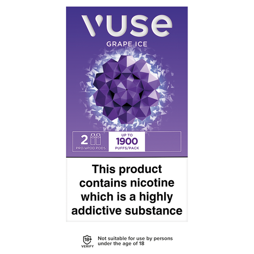 Vuse Pro Pods vPro Grape Ice