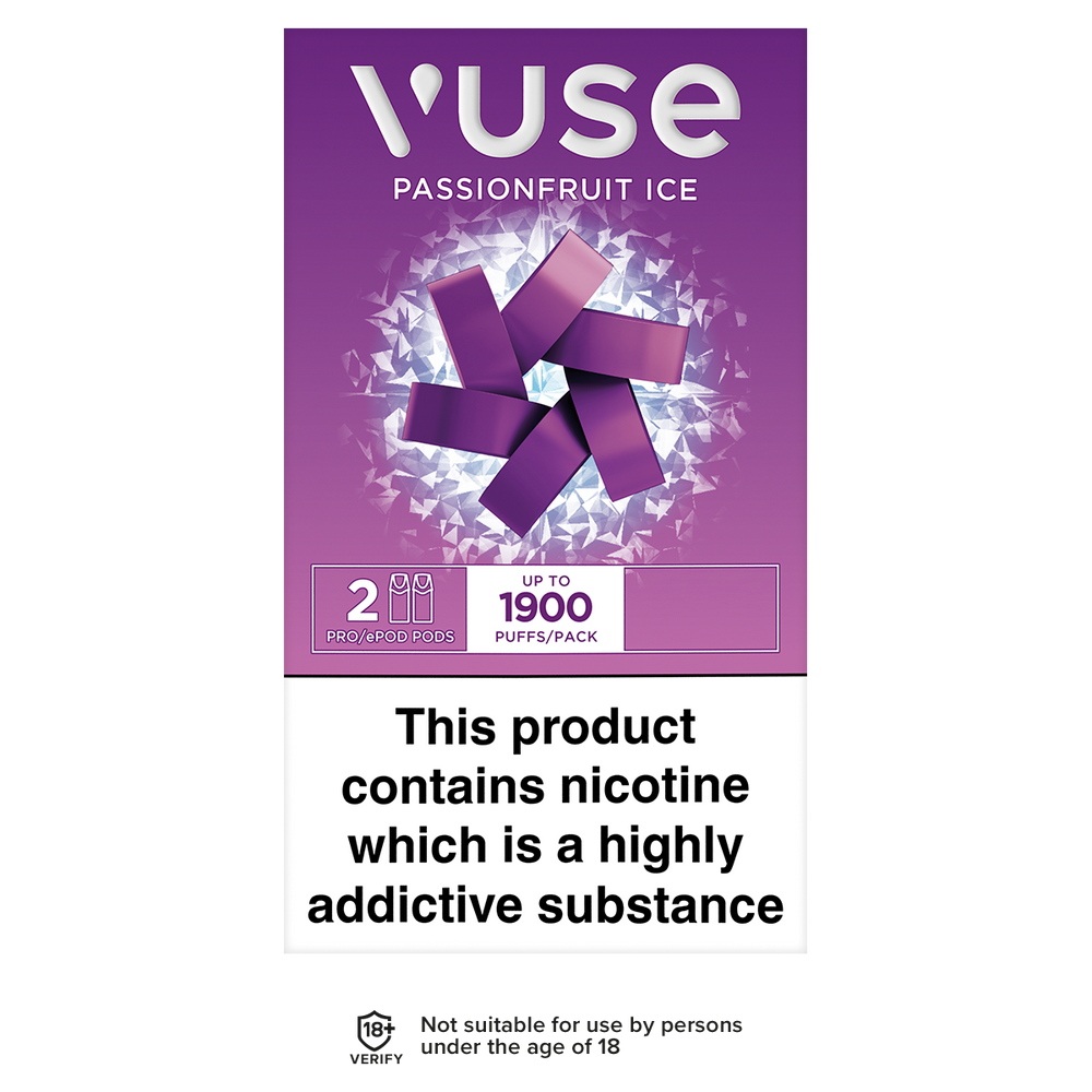 Vuse Pro Pods vPro Passionfruit Ice