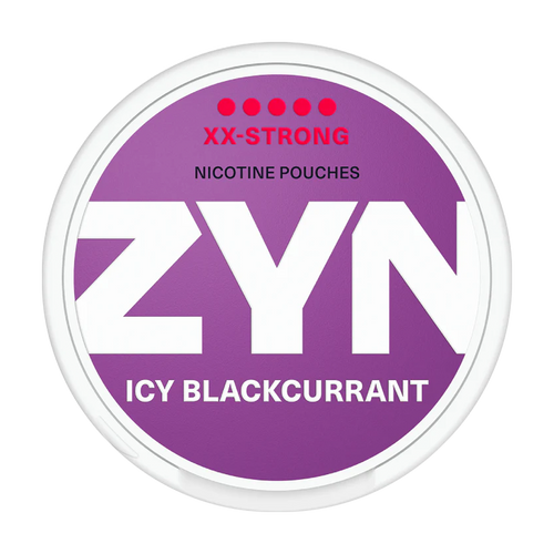 zyn nicotine pouches icy blackcurrent