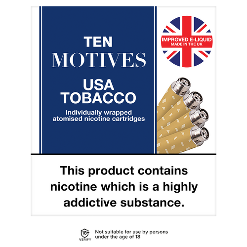 10 Motives USA Tobacco Refills