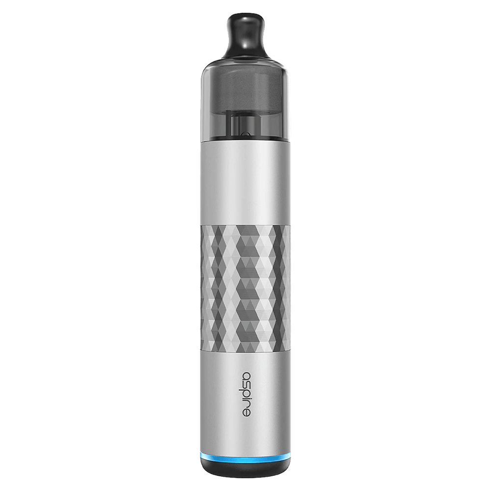 Aspire Flexus Stik Pod Vape Kit - Silver Diamond Knurling