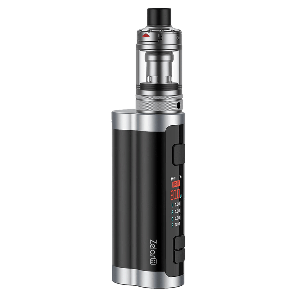 Aspire Zelos X Vape Kit - Black Chrome