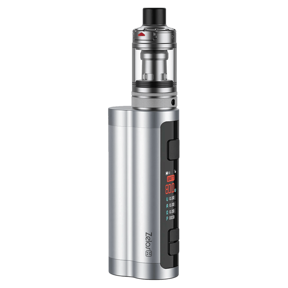 Aspire Zelos X Vape Kit- Metallic Silver