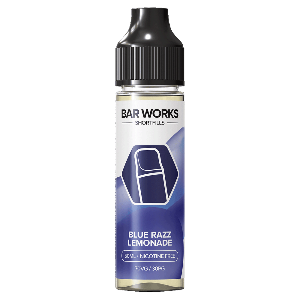 Blue Razz Lemonade Shortfill by Bar Works - 50ml