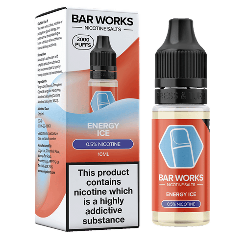 Energy Ice Nic Salt by Bar Works - 10ml 5mg