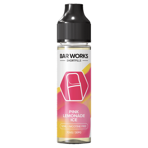 Pink Lemonade Ice Shortfill by Bar Works - 50ml