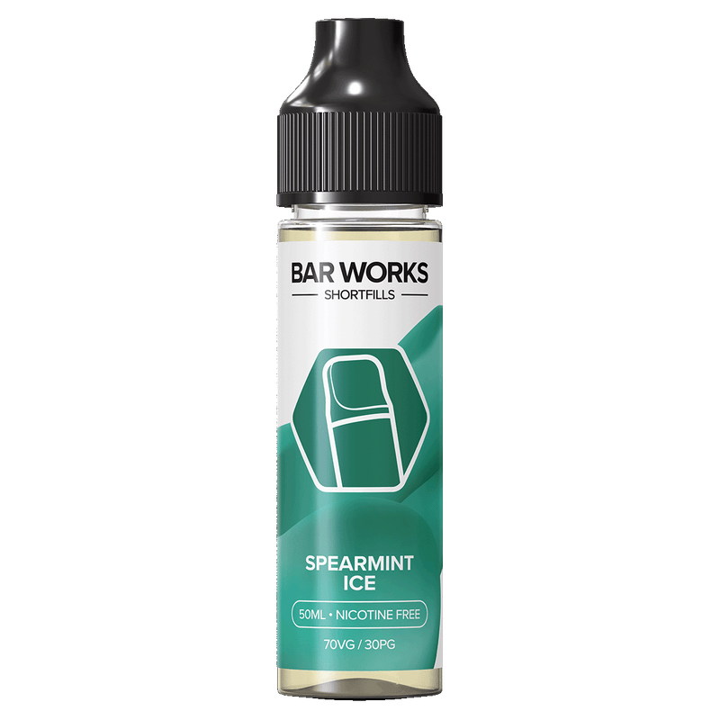 Spearmint Ice Shortfill by Bar Works - 50ml