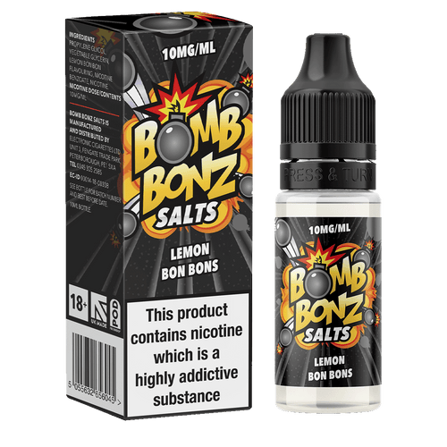 Bomb Bonz Lemon Bon Bons Nic Salt - 10ml 10mg