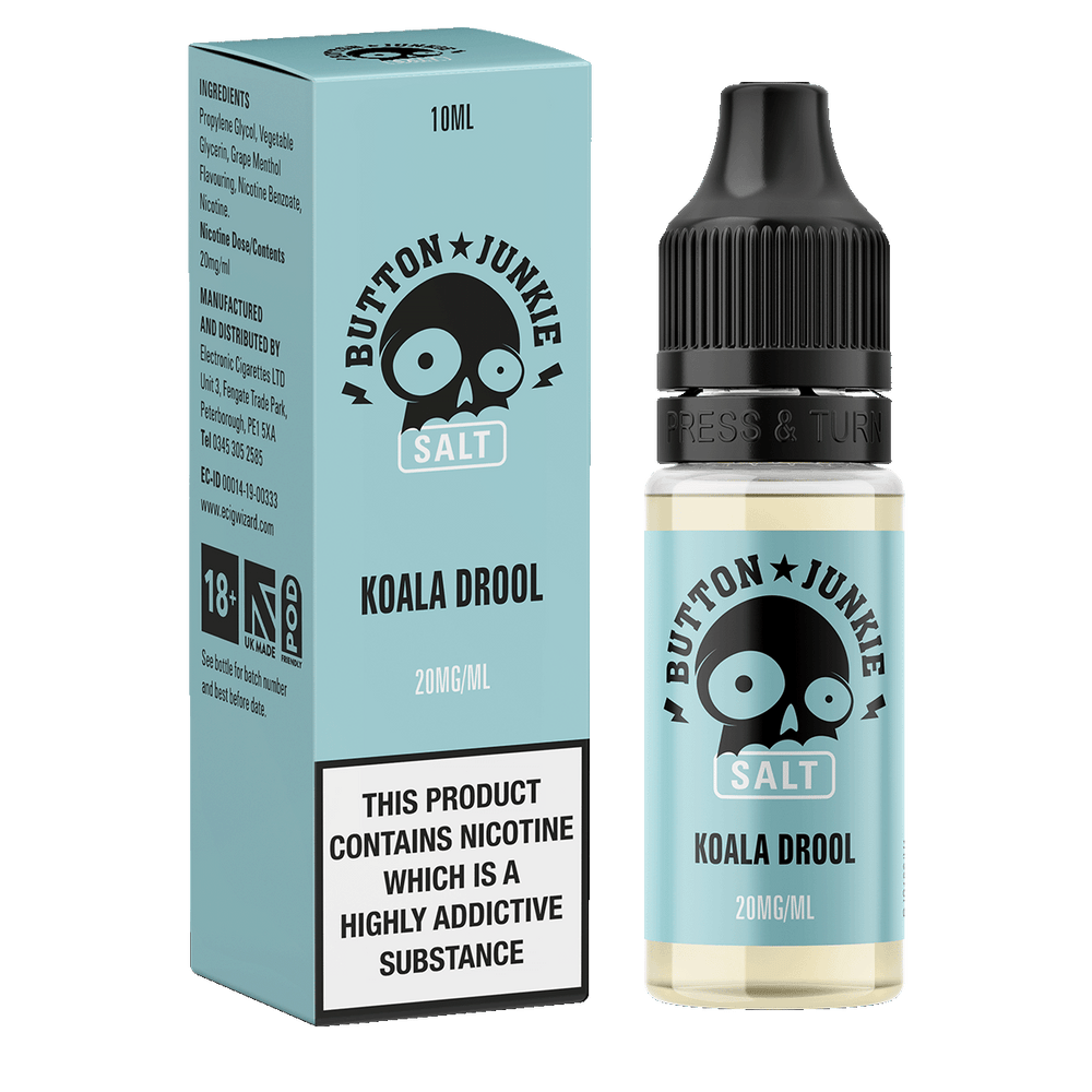 Button Junkie Koala Drool Nic Salt - 10ml 20mg