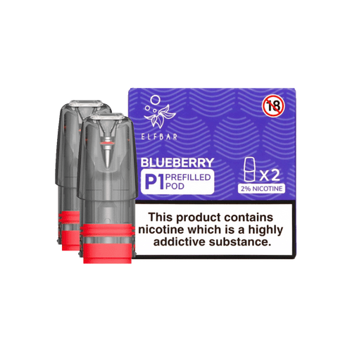 Blueberry Elf Bar Mate P1 Pods (Pack of 2)