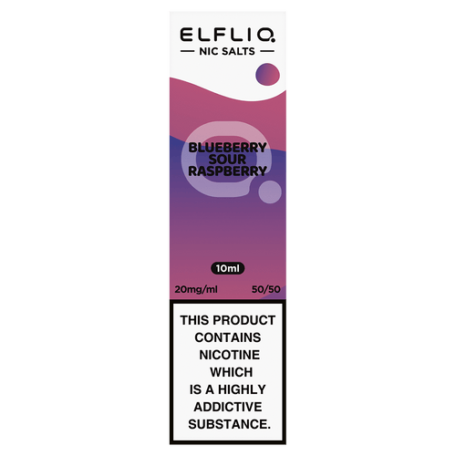 Blueberry Sour Raspberry Elfliq Nic Salt by Elf Bar - 10ml