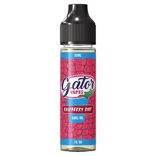 Gator Vapes Raspberry Riot Short Fill - 50ml 0mg