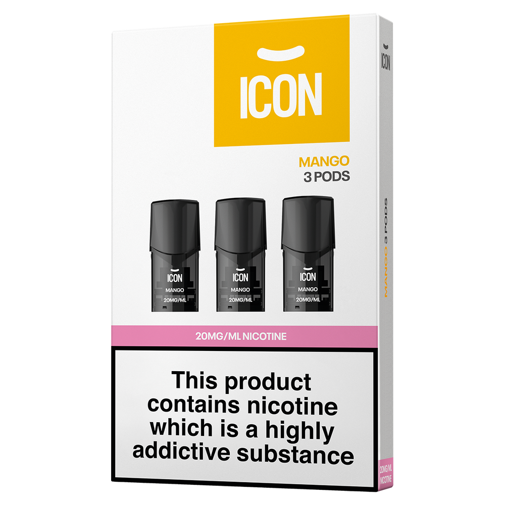 ICON Vape Mango Pods (Pack of 3) 20mg