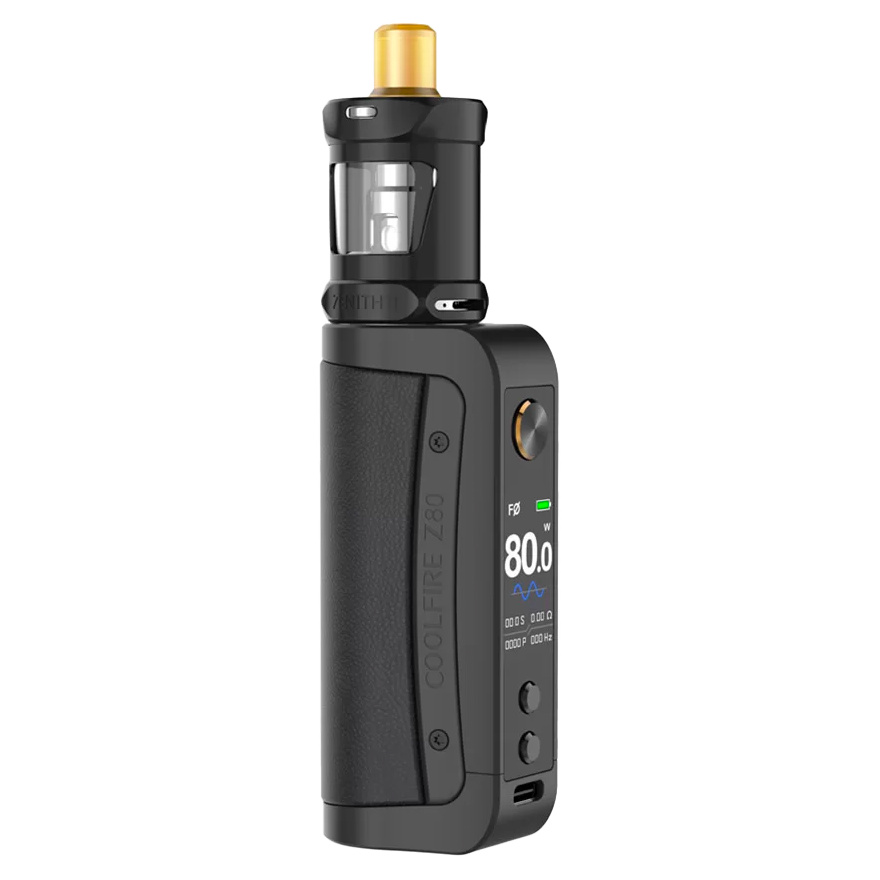 Innokin Coolfire Z80 Zenith 2 Vape Kit Leather Black