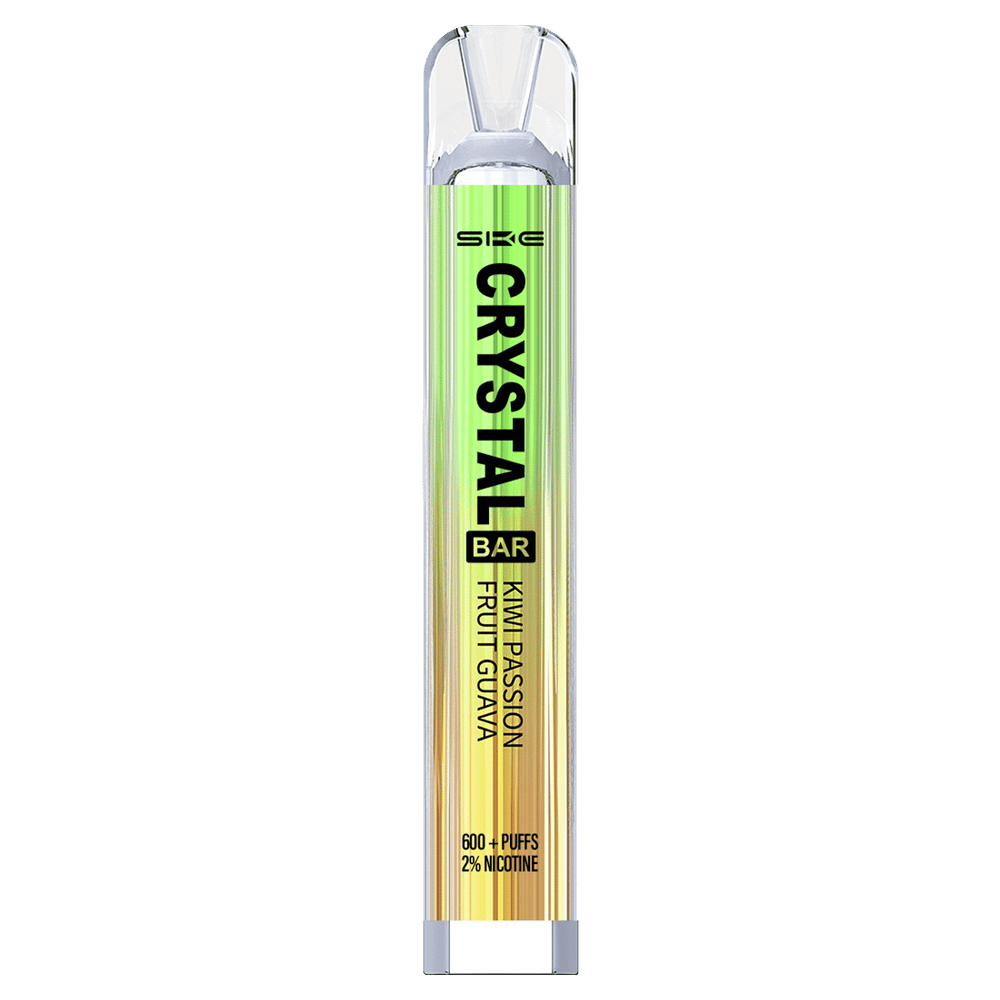 Kiwi Passion Fruit Guava SKE Crystal Bar 600 Disposable Vape