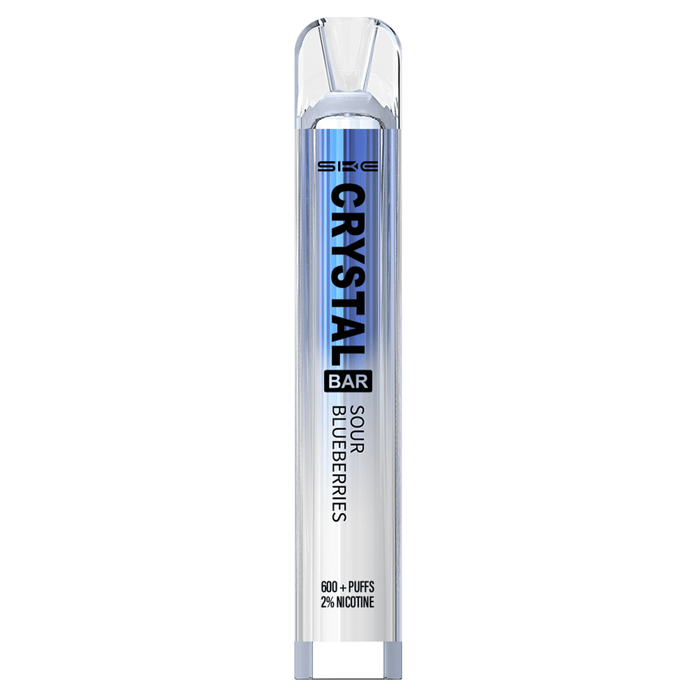 Sour Blueberries SKE Crystal Bar 600 Disposable Vape