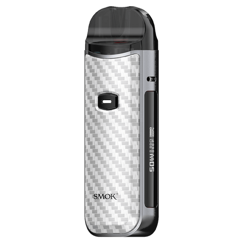 Smok Nord 50W Vape Kit Silver Carbon Fibre