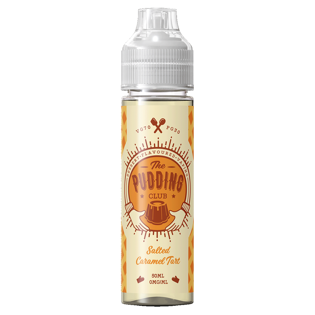 The Pudding Club Salted Caramel Tart Short Fill - 50ml 0mg