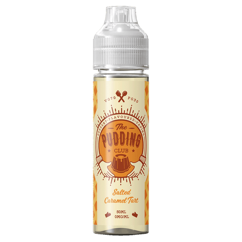 The Pudding Club Salted Caramel Tart Short Fill - 50ml 0mg