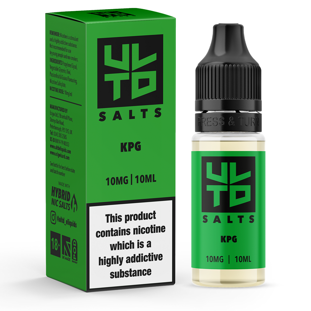 ULTD KPG Nic Salt - 10ml 10mg