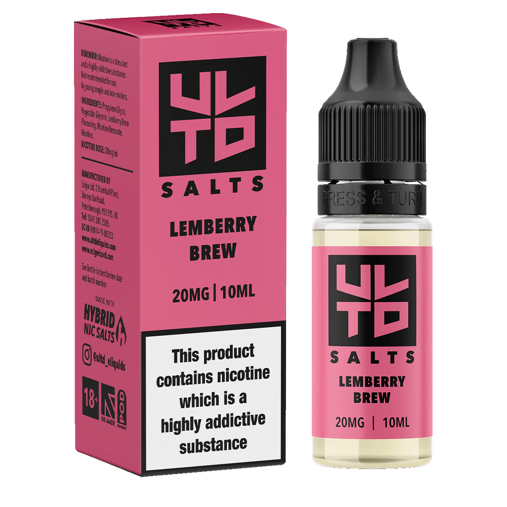 ULTD Lemberry Brew Nic Salt - 10ml 20mg