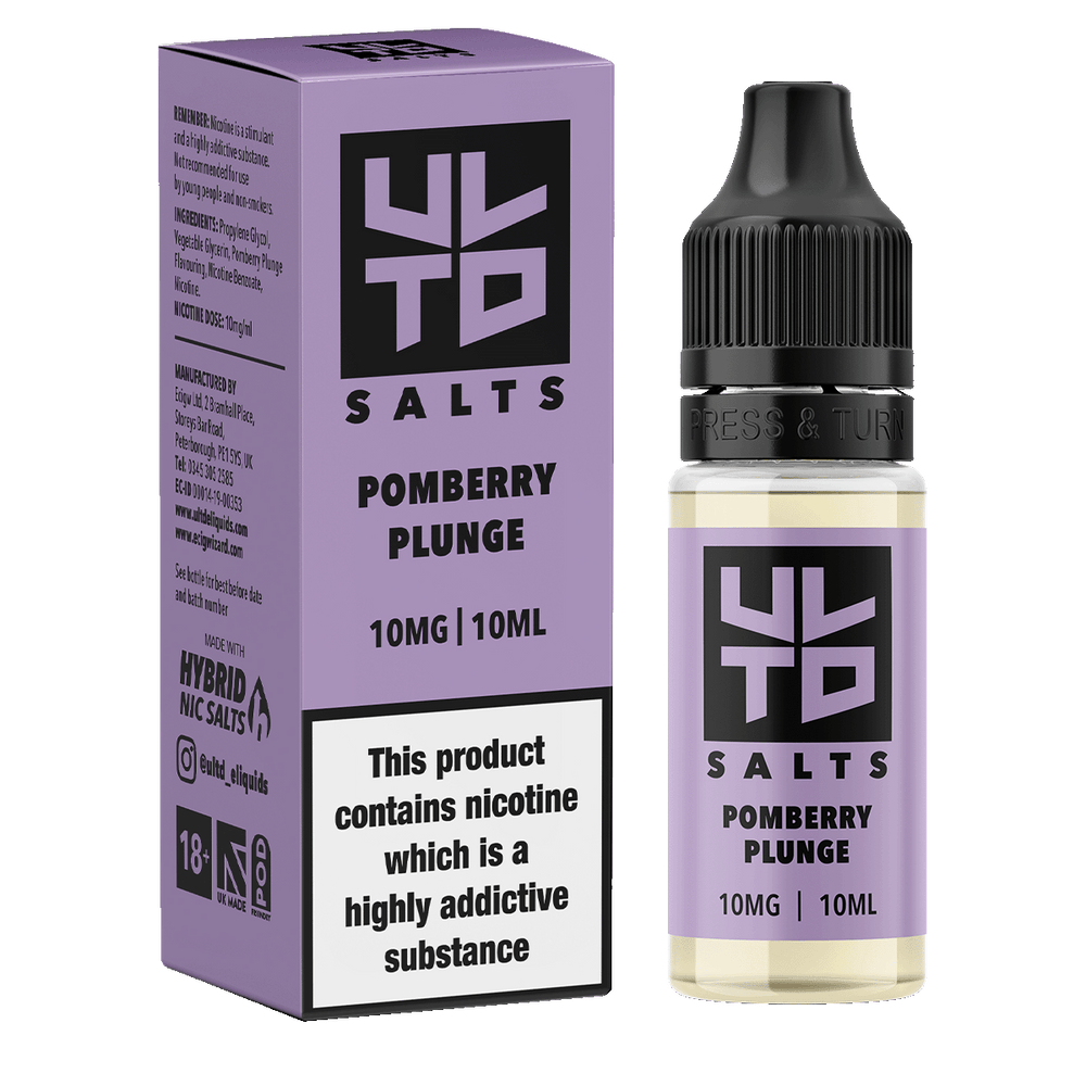 ULTD Pomberry Plunge Nic Salt - 10ml 10mg