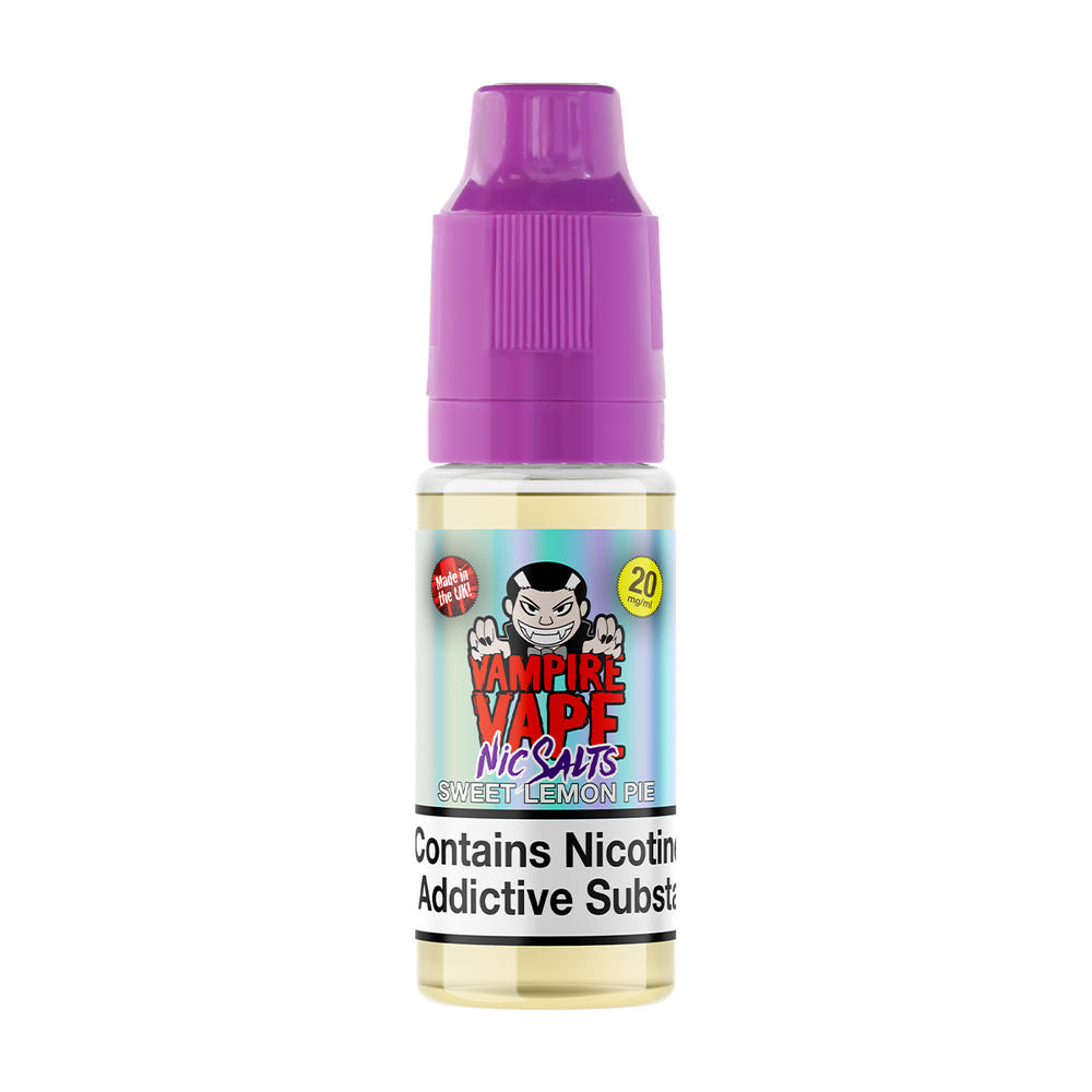 Sweet Lemon Pie Nic Salt by Vampire Vape 10ml - 10mg