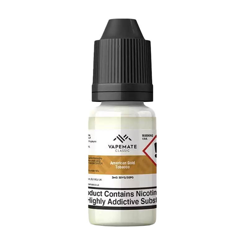 Vapemate Classic American Gold Tobacco 10ml