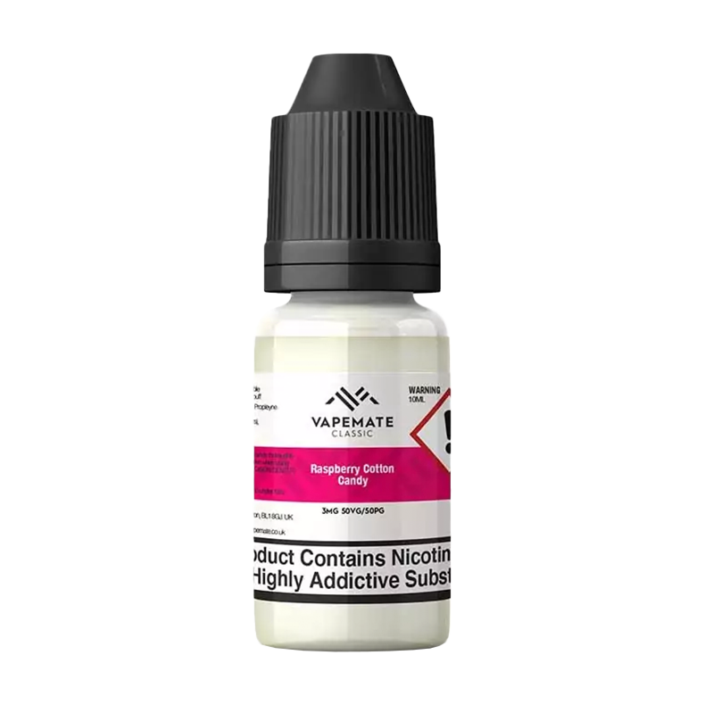 Vapemate Classic Raspberry Cotton Candy 10ml