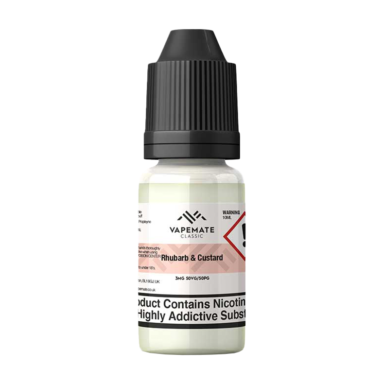 Vapemate Classic Rhubarb & Custard 10ml