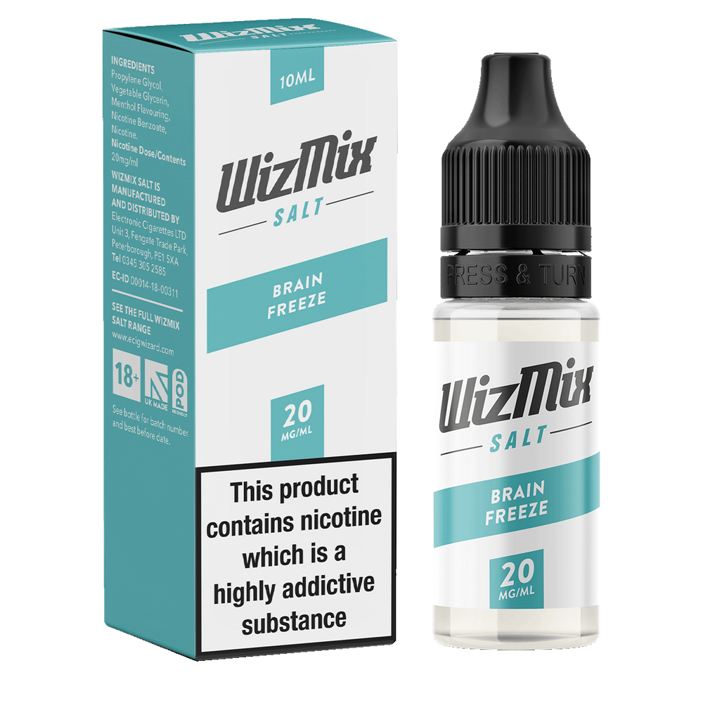 Wizmix Salt Brain Freeze - 10ml 20mg