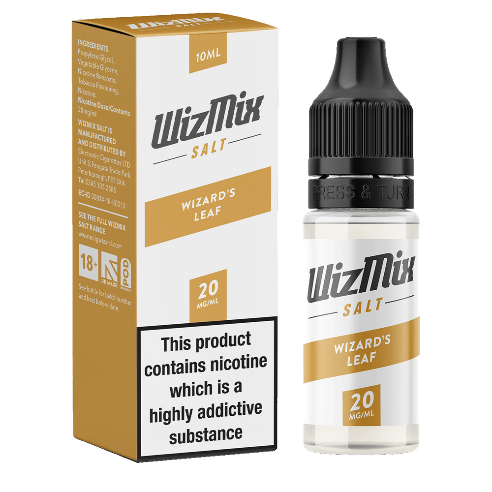 Wizmix Salt Wizards Leaf - 10ml 20mg